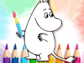 Spil Coloring Book: Moomim
