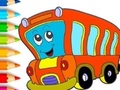 Spil Coloring Book: Bus