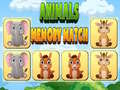 Spil Animals Memory Match