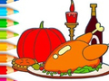 Spil Coloring Book: Thanksgiving Day