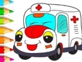 Spil Coloring Book: Ambulance