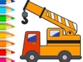 Spil Coloring Book: Crane