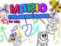 Spil Mario Coloring Book for kids