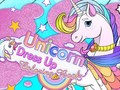 Spil Unicorn Dress Up Coloring Book