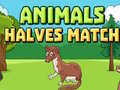 Spil Animals Halves Match