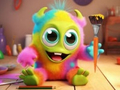 Spil Coloring Book: Monster