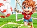 Spil Jigsaw Puzzle: Football Keeper