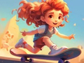 Spil Coloring Book: Riding Skateboard