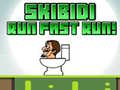 Spil Skibidi Run Fast Run!