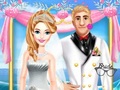 Spil Lovely Couple Wedding Photo