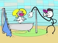 Spil Stickman Troll Thief Puzzle
