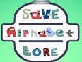 Spil Save the Alphabet lore