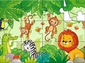 Spil Jigsaw Puzzle: Animals In The Jungle