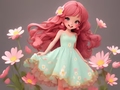 Spil Coloring Book: Flower Dress