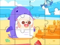 Spil Jigsaw Puzzle: Funny Beach