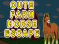 Spil Cute Farm Horse Escape