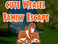 Spil Cute Weasel Family Escape