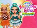 Spil Rainbow Girls Dress Up Challenge