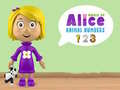 Spil World of Alice Animal Numbers