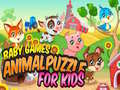 Spil Baby Games Animal Puzzle for Kids