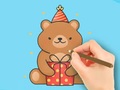 Spil Coloring Book: Gift Bear