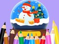 Spil Coloring Book: Christmas Crystal Ball