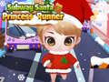 Spil Subway Santa Princess Runner
