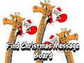 Spil Find Christmas Message Board