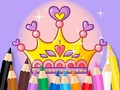Spil Coloring Book: Princess Crown