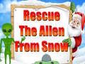 Spil Rescue The Alien From Snow