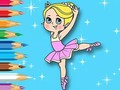 Spil Coloring Book: Ballet Girl