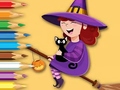 Spil Coloring Book: Trainee Witch