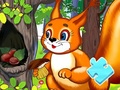 Spil Jigsaw Puzzle: Squirrel Hide Food