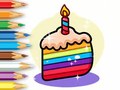 Spil Coloring Book: Birthday Cake
