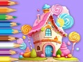 Spil Coloring Book: Lollipop House