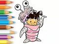 Spil Coloring Book: Monster Costume Girl