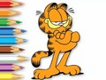 Spil Coloring Book: Garfield Hamburger