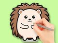Spil Coloring Book: Cute Hedgehog