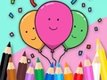 Spil Coloring Book: Celebrate-Balloons
