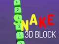 Spil Snake 3D Block