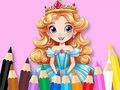 Spil Coloring Book: Flower Princess