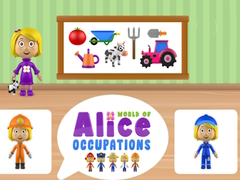 Spil World of Alice Occupations