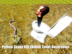 Spil Python Snake Kill Skibidi Toilet Backrooms