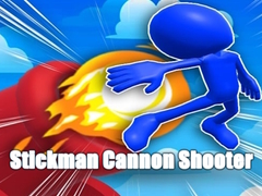 Spil Stickman Cannon Shooter