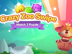 Spil Crazy Zoo Swipe Match 3 Puzzle