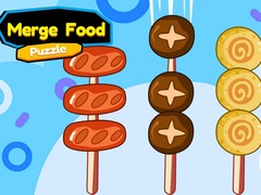 Spil Merge Food Puzzle