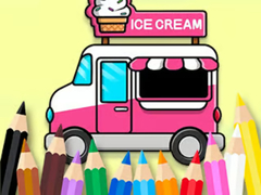 Spil Coloring Book: Ice Cream Car