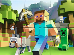 Spil Jigsaw Puzzle: Minecrafter