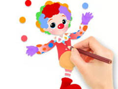 Spil Coloring Book: Funny Clown