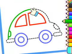 Spil Toddler Drawing: Cute Car